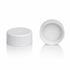 28-400 White PP Foam Lined Continuous Thread Cap