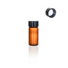 2 1/3 Dram Amber Glass Vial w/ KTRI Cap