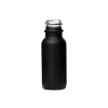 1/2 oz Matte Black Glass Boston Round Bottle, 18-400