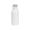 1/2 oz Matte White Glass Boston Round Bottle, 18-400