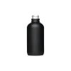 4 oz Matte Black Glass Boston Round Bottle, 22-400