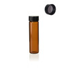 8 Dram Amber Glass Vial with KTEF Cap