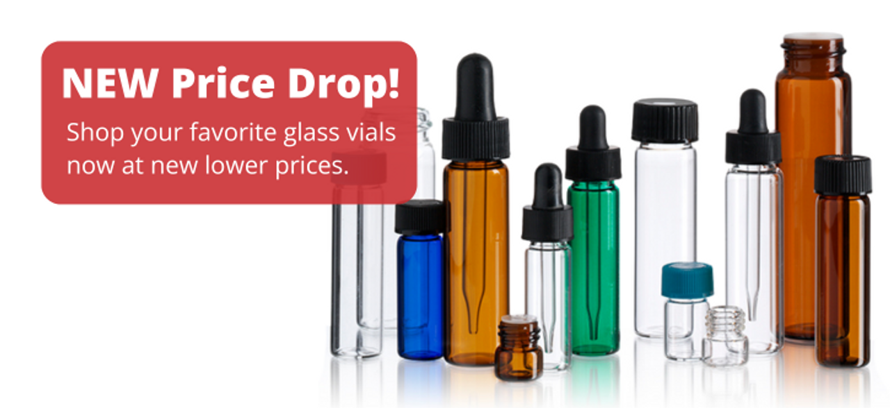 Glass Vials Price Drop