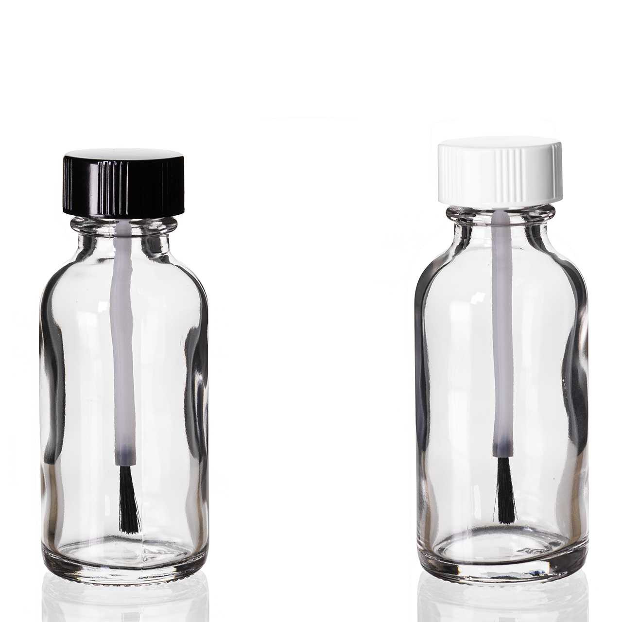 Promotional 20 oz Durable Clear Glass Bottle with Screw on Lid