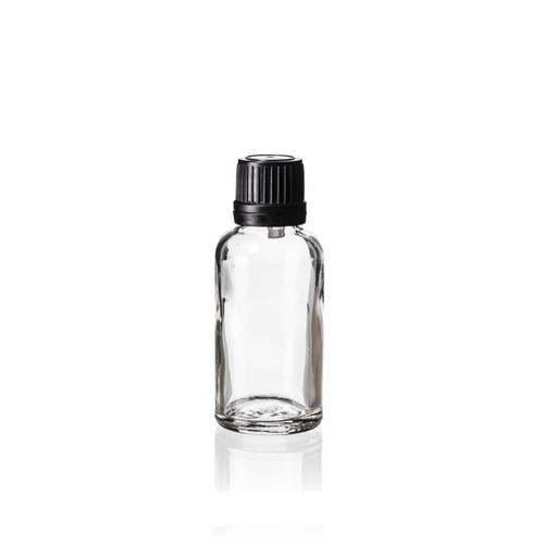 30 ml Clear Euro Bottle w/ KTE Cap