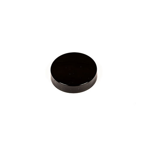 43-400 Black PP Smooth Foam Lined Continuous Thread Cap