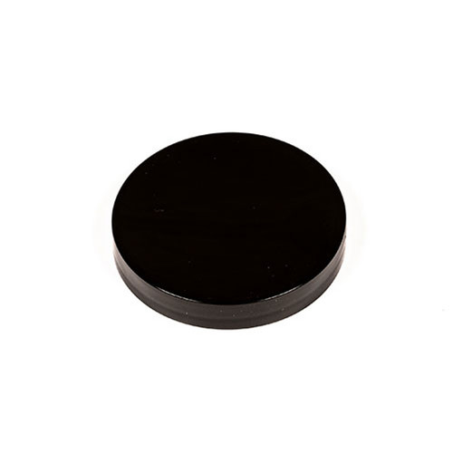 70-400 Black PP Smooth Foam Lined Continuous Thread Cap