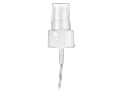 Smooth White Fine Mist Sprayer and Hood with 24/410 Thread
