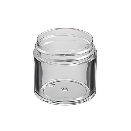 1 oz Clear PS Thick Wall Jar 43-400