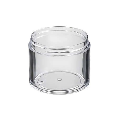 4 oz Clear PS Thick Wall Jar 70-400