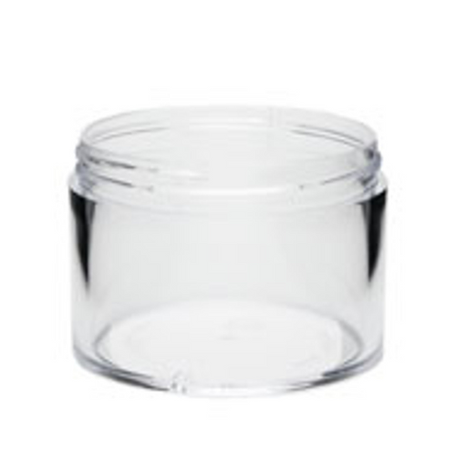 8 oz Clear PS Thick Wall Jar 89-400 8 oz Clear PS Thick Wall Jar 89-400