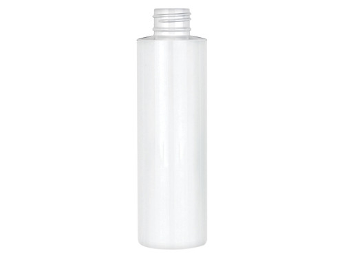 4 oz White PET Cylinder Bottle