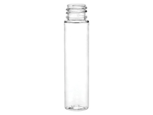 1 oz Clear PET Tall Cylinder Bottle