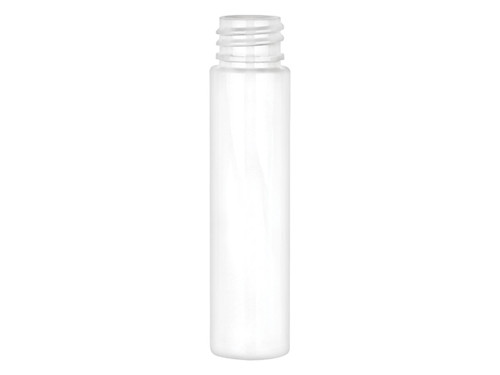 1 oz White PET Tall Cylinder Bottle