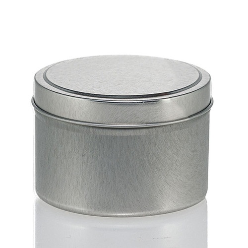 6 oz Silver Tin with Feet