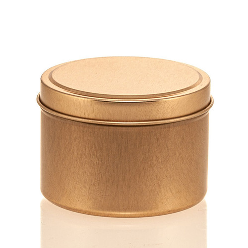 6 oz Rose Gold Tin with Feet