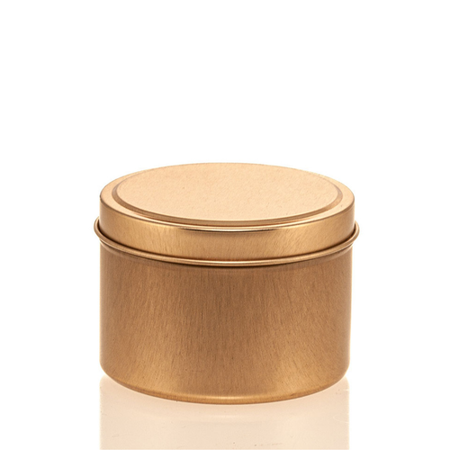 6 oz Rose Gold Tin with Feet