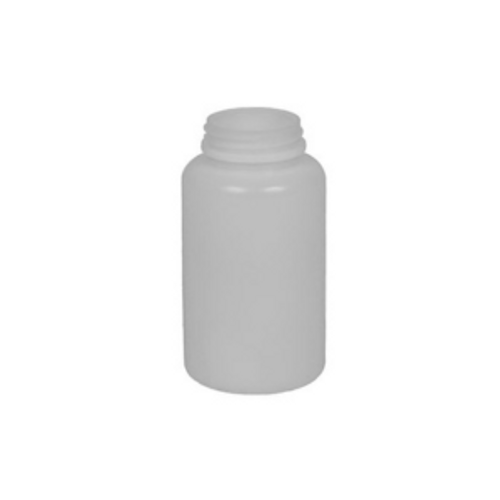 8 oz Natural HDPE Wide Mouth Packer Bottle