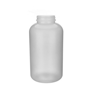 750 cc Natural HDPE Plastic Packer Bottle