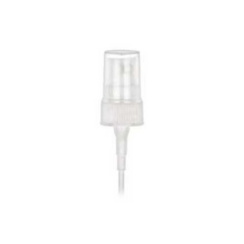 18-400 White Ribbed Fine Mist Sprayer, 66mm