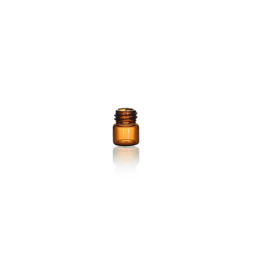 1/3 Dram Amber Glass Vial 1/3 Dram Amber Glass Vial