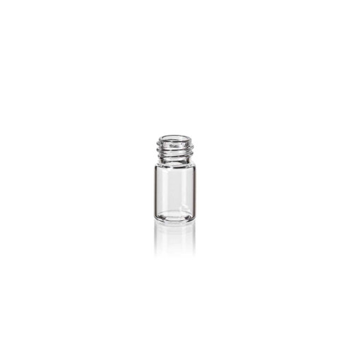 5/8 Dram Clear Glass Vial