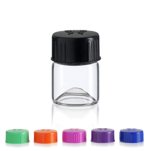 4.5 ml Clear Wide Mouth Glass Vial - 23 x 30 mm | 72 Pack