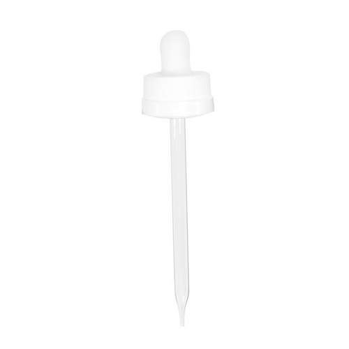 22-400 White Child Resistant Dropper, 109mm