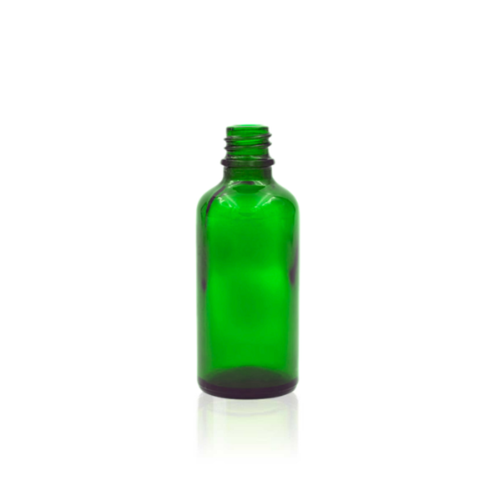 50 ml Emerald Green Glass Euro Bottle