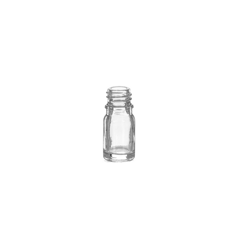 5 ml Clear Glass Euro Bottle