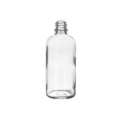 100 ml Clear Glass Euro Bottle