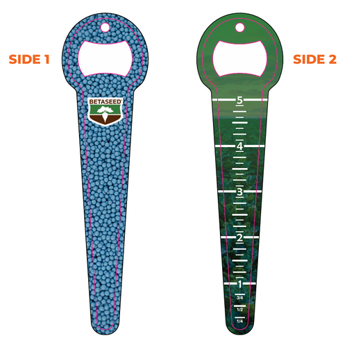 Bottle Opener / Seed Depth Indicator Tool