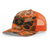 Richardon 5-Panel Trucker Hat - Camo/Blaze Orange