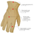 Premium Water Repellent Cowhide Leather Gloves