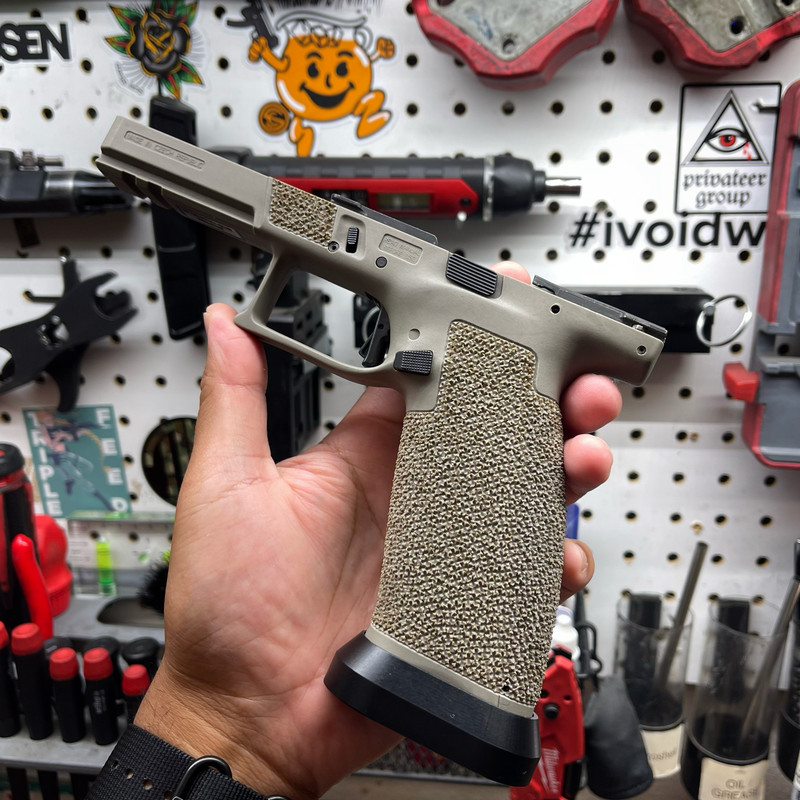 CZ P10 Series Stippling Service