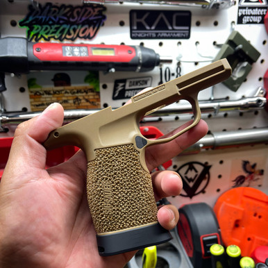"X Tip" Stippling Tip For Frames - USA Made, Adds Grip Texture To Polymer Gun Frames