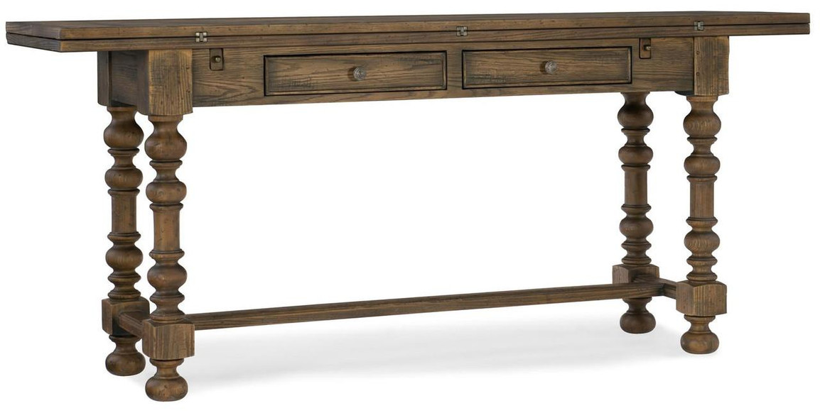 HOOKER FURNITURE Bluewind Flip-Top Console Table 