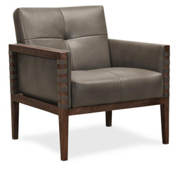 HOOKER FURNITURE Carverdale Leather Club Chair 