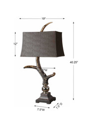 Stag Horn Table Lamp