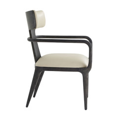 Repose Upholstered Dining Arm Chair
