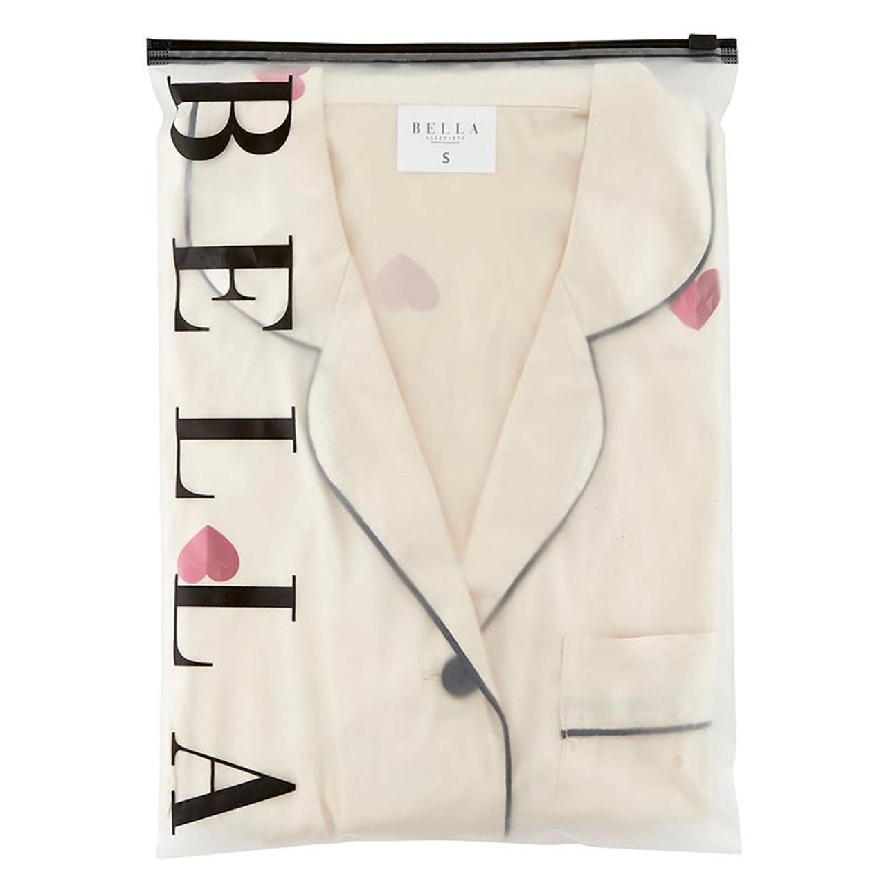 Full-Length PJ Set - Hearts - [Consumer]Bella Sleep + Spa