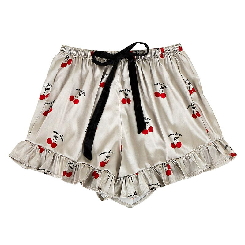 Cropped PJ Set + Velvet Ties - Mon Cheri - [Consumer]Bella Sleep + Spa