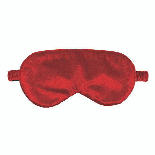 Velvet Eye Mask - Red