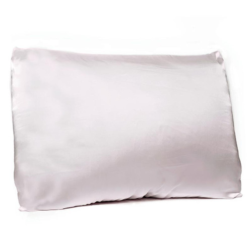 Dual-Sided Silk + Bamboo Pillowcase - King - Lilac Ash