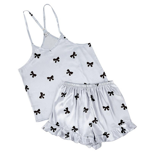 Cami + Ruffled Short - Bows