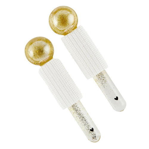 Gold Glitter Cooling Eye Globes 