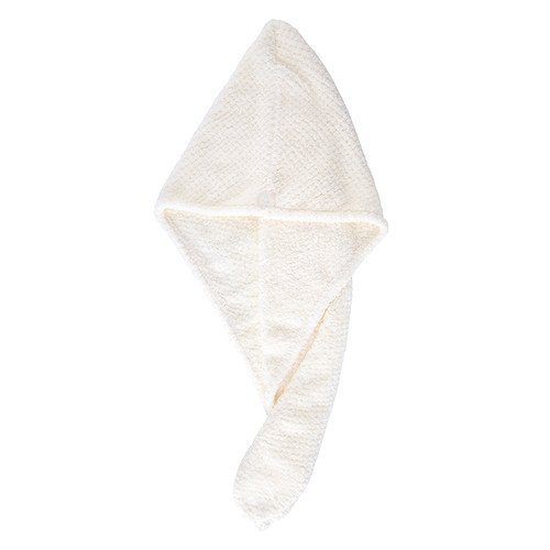 Microfiber Hair Towel - Ivory