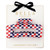 Claw Clip - Red White + Blue Checkered