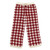 Cloud Full-Length Lounge Set - Red Bow + Plaid