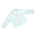 Full-Length Ruffled PJ Set - Ivory + Mint Stripes with Pink Rick Rack Trim